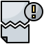 Warning icon 64x64