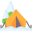 Camping tent icon 64x64