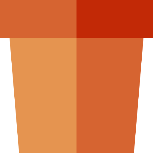Flower pot icon