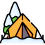 Camping tent icon 64x64
