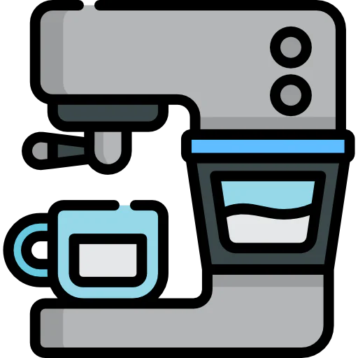 Coffee machine icon