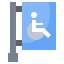 Disabled sign icône 64x64