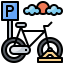 Bicycle parking icon 64x64