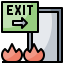 Emergency exit іконка 64x64