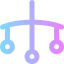 Baby mobile icon 64x64