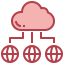 Cloud network icon 64x64