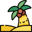 Palm tree icon 64x64