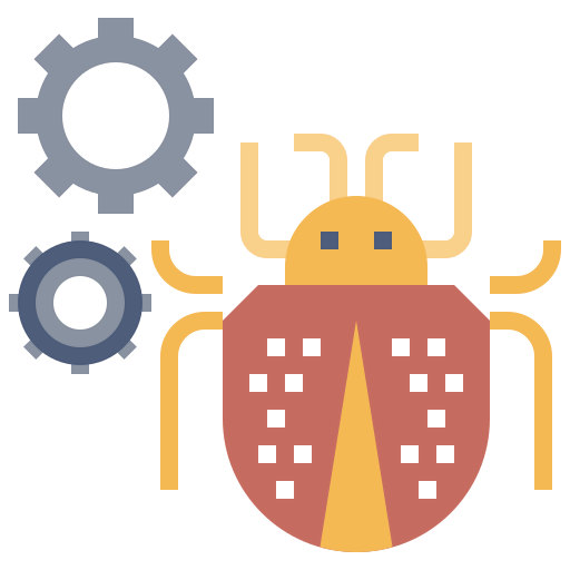 Bug problem icon