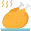 Roast chicken icon 64x64