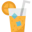 Orange juice icon 64x64