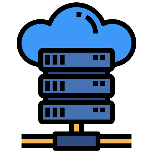 Web hosting Ikona