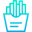 French fries icon 64x64