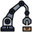 Robotic arm icon 64x64