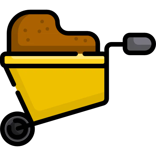 Wheelbarrow icon