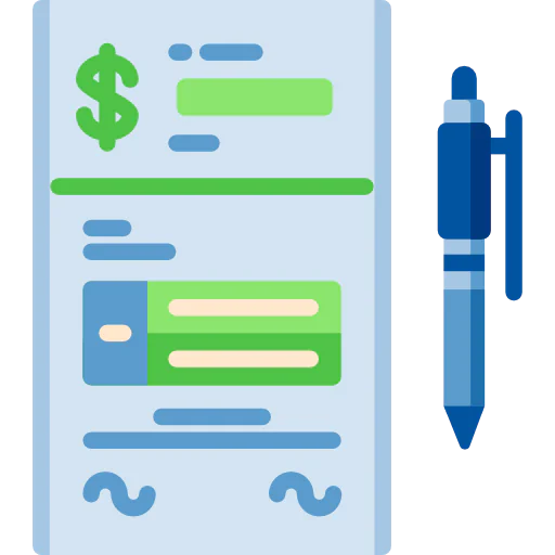 Contract icon