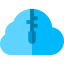 Zip cloud アイコン 64x64