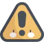 Warning icon 64x64