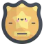 Police badge icon 64x64