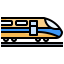 High speed train icône 64x64