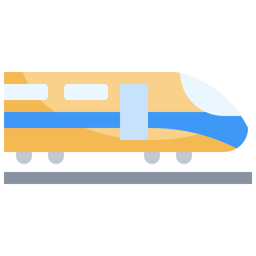 High speed train icon