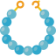 Pearl necklace icon 64x64