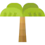 Palm tree icon 64x64