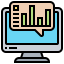 Chart icon 64x64
