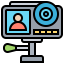 Video camera icon 64x64