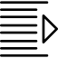Right indentation 图标 64x64