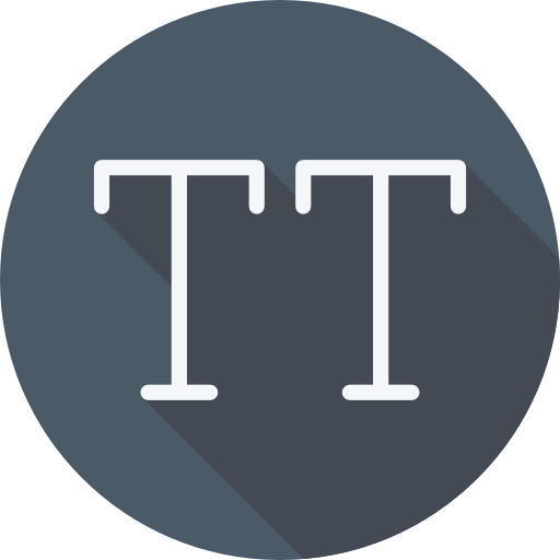Lower case icon