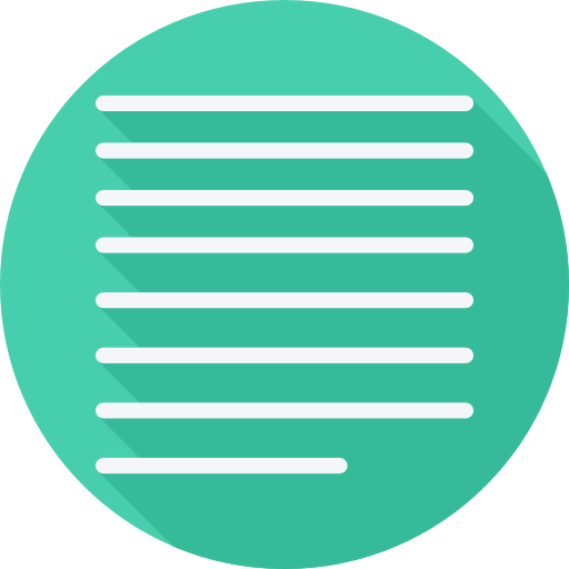 Left alignment icon