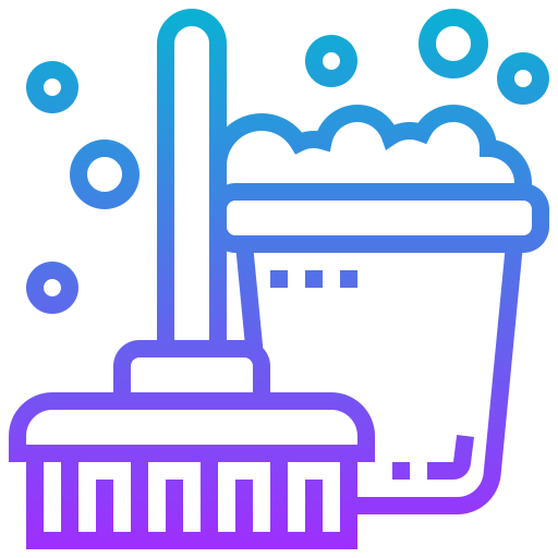 Cleaning tools icon
