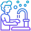 Hand washing icon 64x64