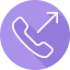 Incoming call icon 64x64