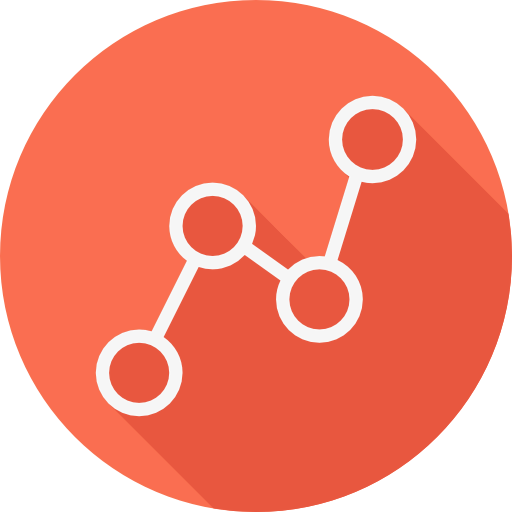 Line chart icon