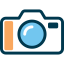 Photo camera icon 64x64