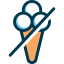 No ice cream icon 64x64