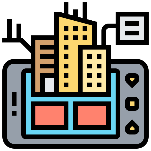 Augmented reality icon