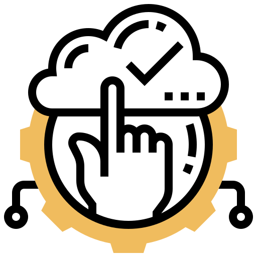 Cloud storage icon