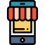 Online shop icon 64x64
