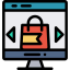 Online shop icon 64x64