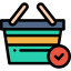 Shopping basket icon 64x64