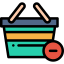 Shopping basket icon 64x64