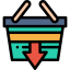 Shopping basket icon 64x64