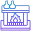 Fireplace icon 64x64