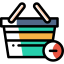 Shopping basket icon 64x64