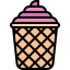 Waffle cup icon 64x64