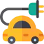 Electric car icon 64x64