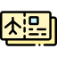 Plane ticket icon 64x64