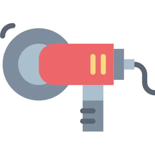 Angle grinder icon